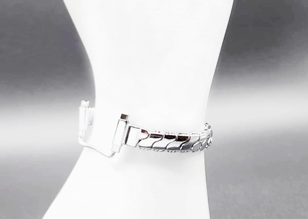 Expansion Band Vintage Style Womens Petit Stainless Steel Watch Band for 10mm Watch Lugs
