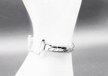 Expansion Band Vintage Style Womens Petit Stainless Steel Watch Band for 10mm Watch Lugs