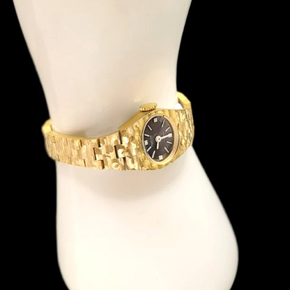 Mortima-Petit Vintage Womens Jewelled Mechanical Watch