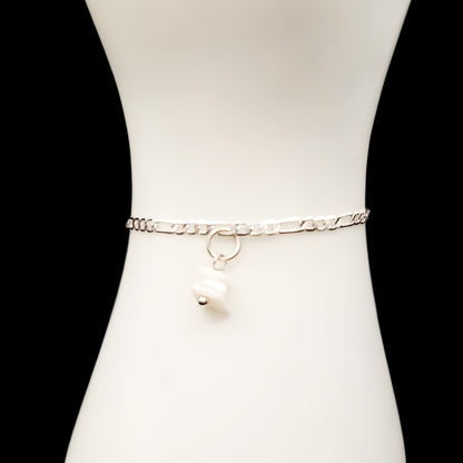Stacked Shells-Set Necklace & Bracelet