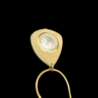 Endura Swiss Ladies Mechanical Pendant Watch With Brand New Chain