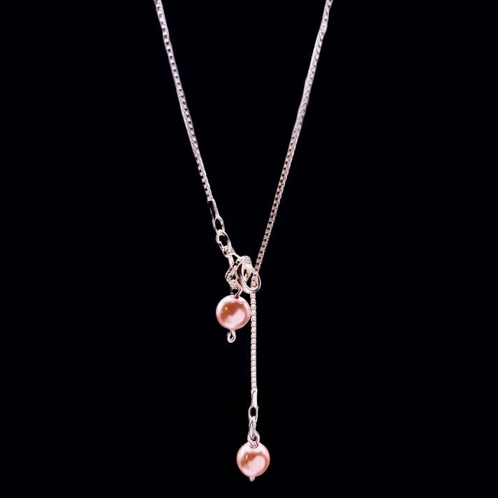 Pink Pearls-Necklace