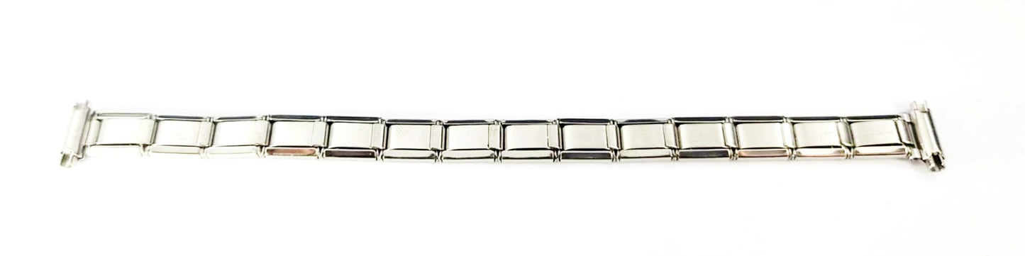 Stainless Steel Easy Adjust Flex Expansion Watch Band For 10-12mm Watch Lugs