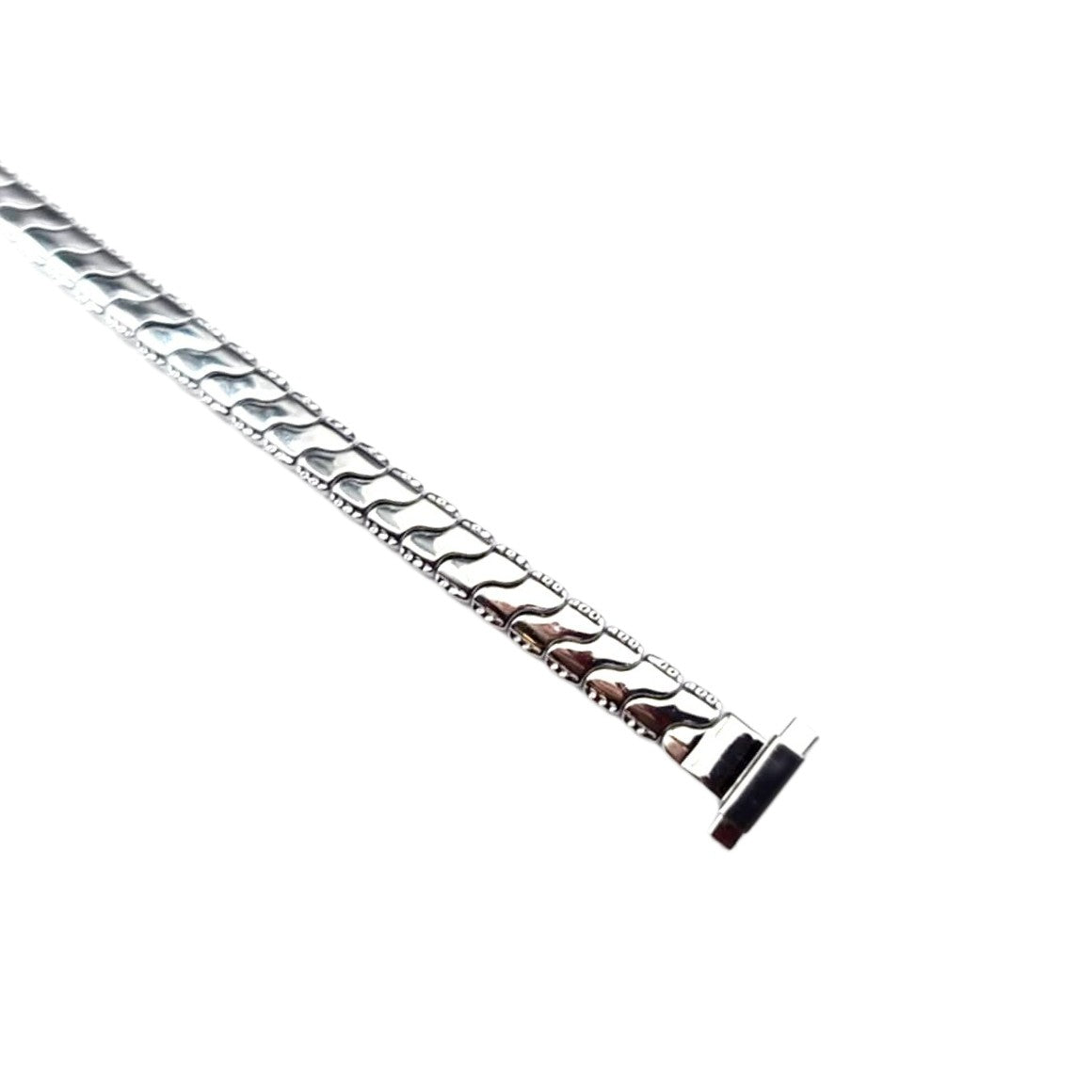 Expansion Band Vintage Style Womens Petit Stainless Steel Watch Band for 10mm Watch Lugs