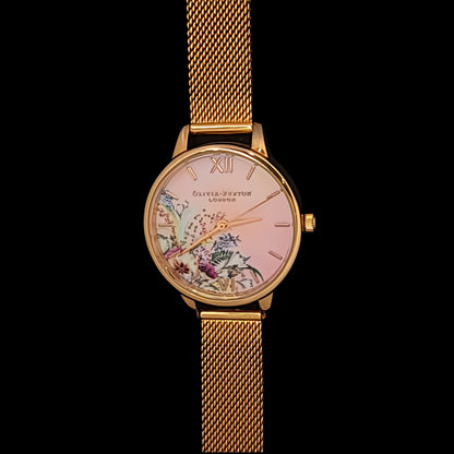 Olivia Burton London-Under the Sea Rose Gold Ladies Quartz Watch