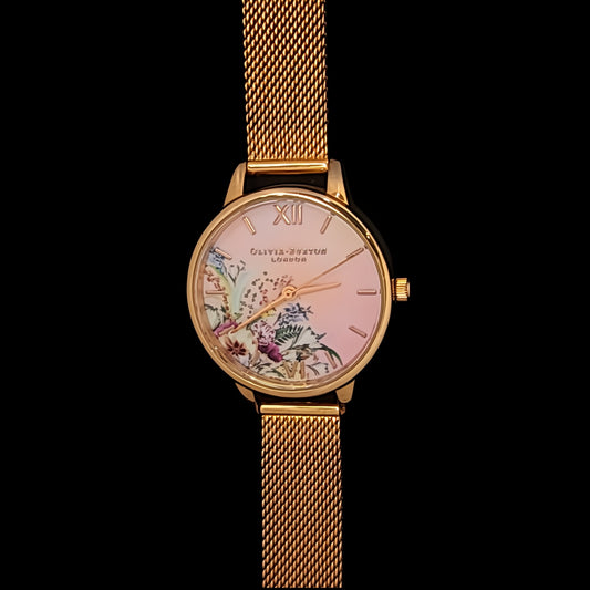 Olivia Burton London-Under the Sea Rose Gold Ladies Quartz Watch
