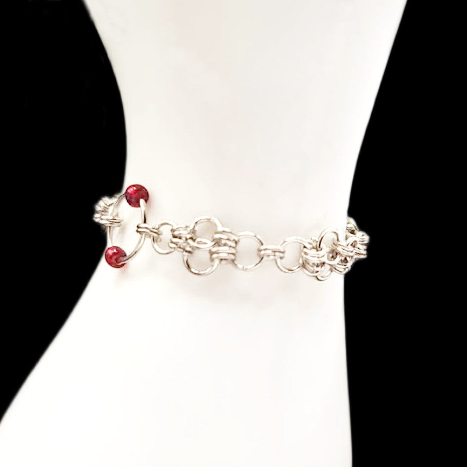 King Henry VII Beheaded Wives Collection-Silver Set Bracelet & Earrings