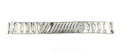 Stainless Steel Partial Expansion Style Watch Band for 17mm Watch Bands