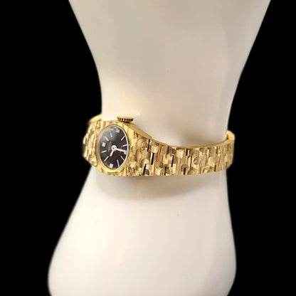 Mortima-Petit Vintage Womens Jewelled Mechanical Watch