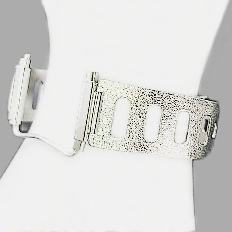 Stainless Steel Solid Cuff Style Watch Band for 16mm+ Watch Bands