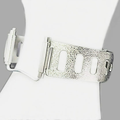 Stainless Steel Solid Cuff Style Watch Band for 16mm+ Watch Bands