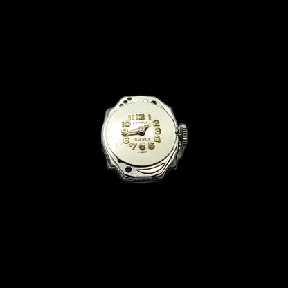 Benrus Swiss Made Vintage Ornate Stainless Steel Mechanical Watch