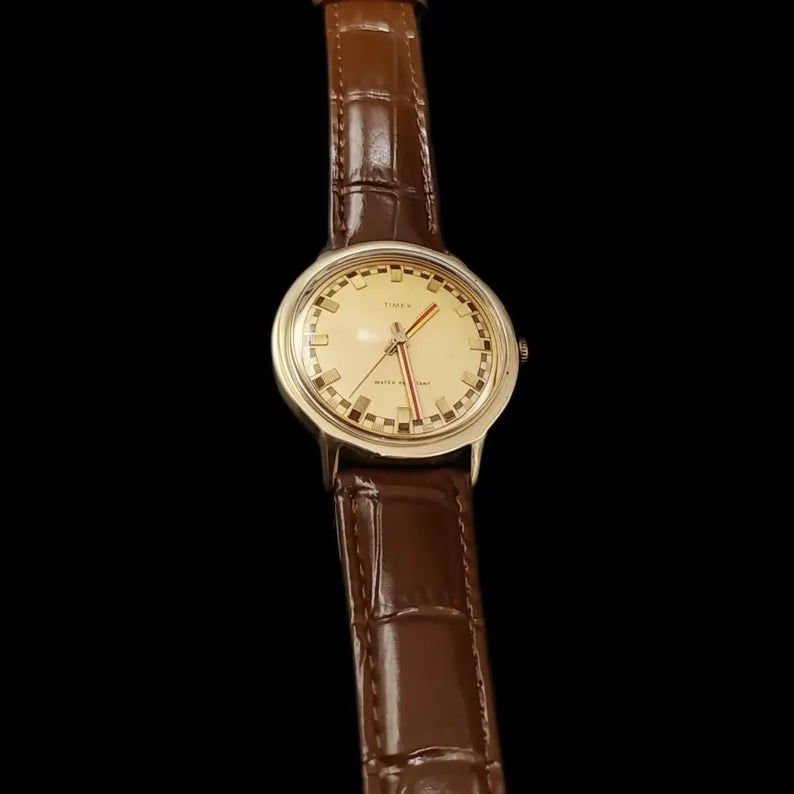 Mens Classic Timex Vintage 1973 Mechanical Watch
