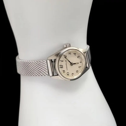 Caravelle by Bulova Tiny Field Style Womens Vintage Mechanical Watch