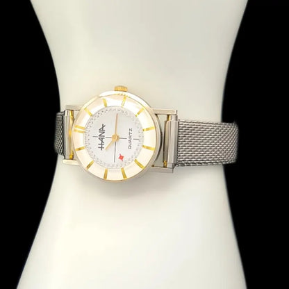 Hana Vintage Quartz Womens Watch With Special Second Hand Feature