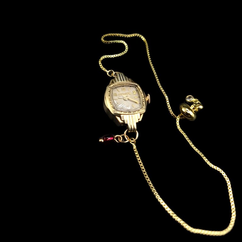 Bulova Vintage Ladies 10k RGP Mechanical Jewelled Watch