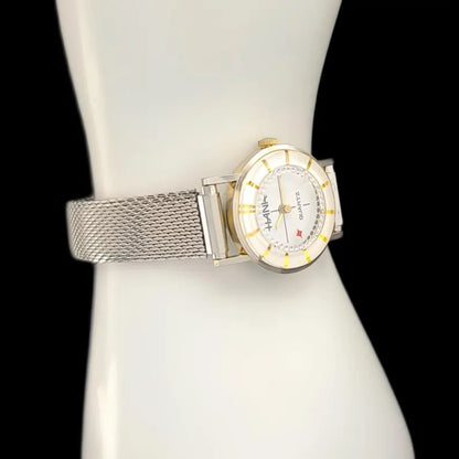 Hana Vintage Quartz Womens Watch With Special Second Hand Feature