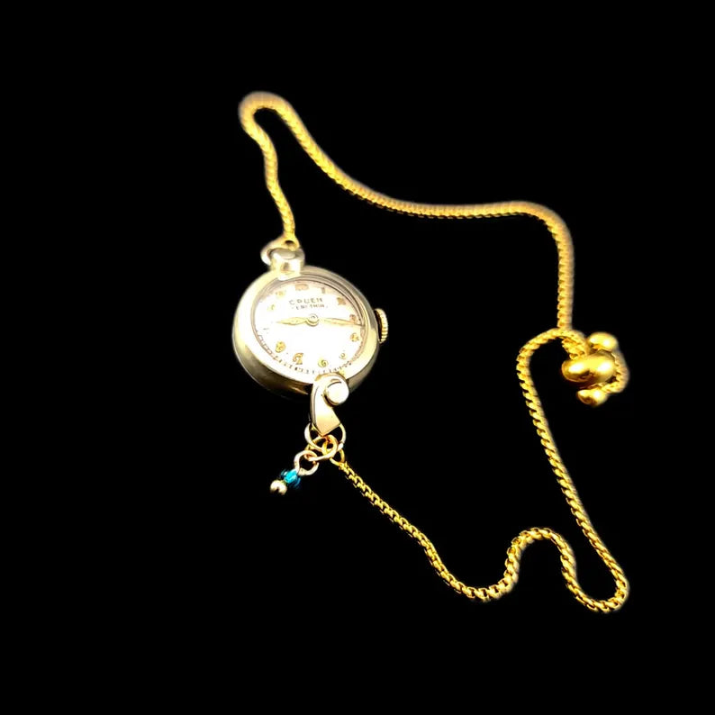 Gruen Very Thin Vintage 17-Jewelled Mechanical Womens Watch in 10k Gold