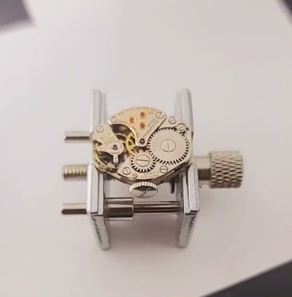 Benrus Swiss Made Vintage Ornate Stainless Steel Mechanical Watch